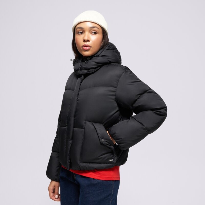 LEVI'S ЯКЕ ЗИМНО WESTERN BUBBLE SHORTIE BLACK 