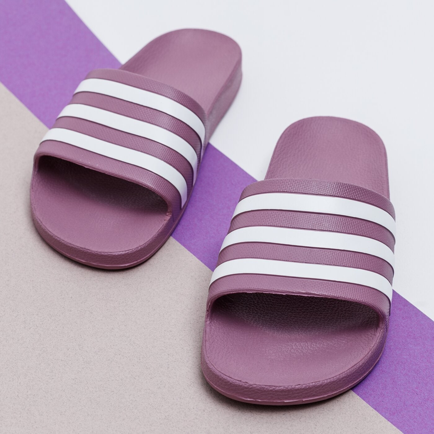 Дамски чехли и сандали ADIDAS ADILETTE AQUA fy8107 цвят розов