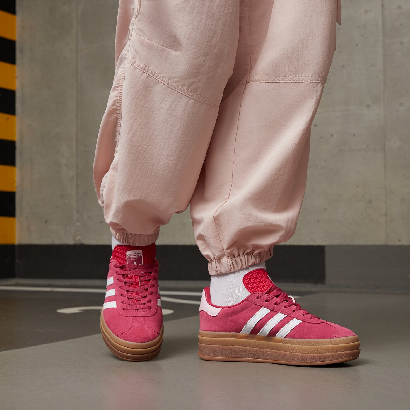 Дамски маратонки ADIDAS GAZELLE BOLD W id6997 цвят розов