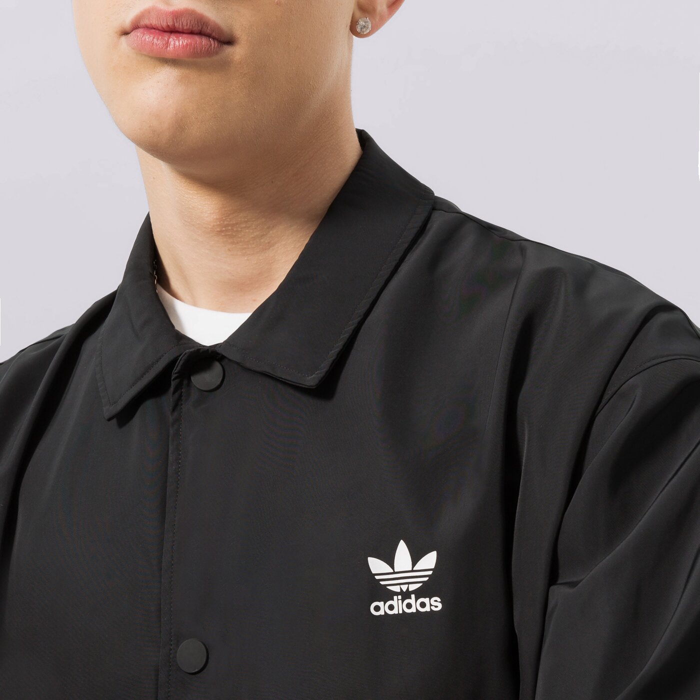 Мъжко преходно яке ADIDAS ЯКЕ COACH JACKET ia6371 цвят черен