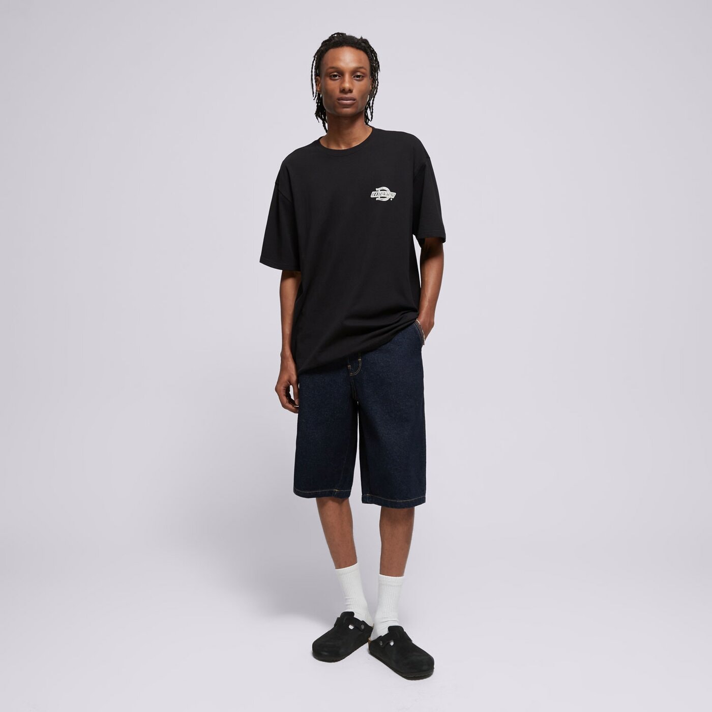 Мъжки къси панталони DICKIES ШОРТИ MADISON DENIM SHORT dk0a4ysyrin1 цвят тъмносин