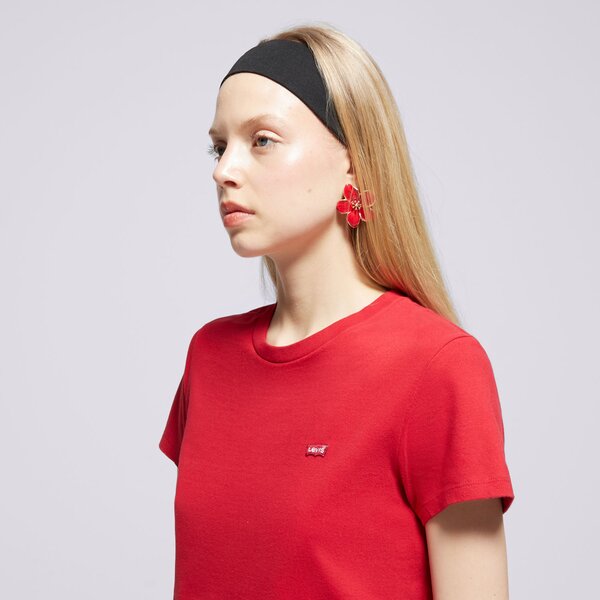 Дамска тениска LEVI'S ТЕНИСКА PERFECT TEE 39185-0374 цвят червен