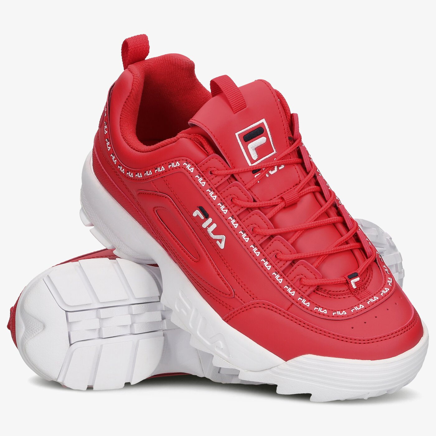 Мъжки маратонки FILA DISRUPTOR LOGO M 101098140v цвят червен