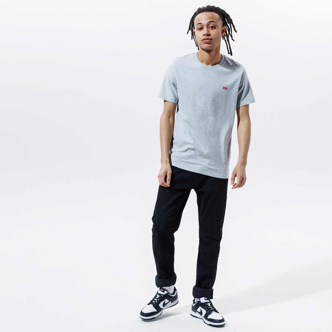 Мъжка тениска LEVI'S ТЕНИСКА THE ORIGINAL TEE 17164-0015 цвят сив