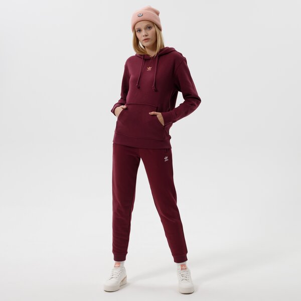 Дамски суичър ADIDAS СУИТЧЪР С КАЧУЛКА HOODIE h34728 цвят бордо