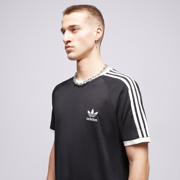 Мъжка тениска ADIDAS ТЕНИСКА 3-STRIPES TEE ia4845 цвят черен