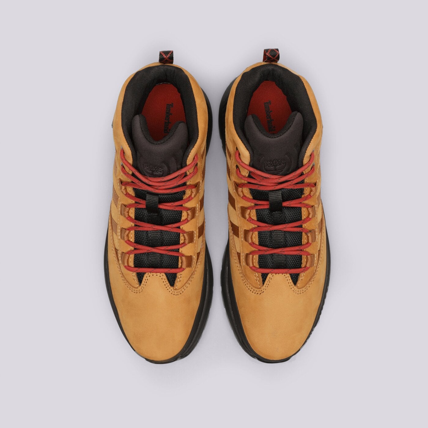 Детски зимни обувки TIMBERLAND EURO TREKKER MID LEATHER tb0a66942311 цвят кафяв