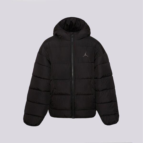 Детска преходно яке JORDAN ЯКЕ ЗИМНО M J BROOKLYN PUFFER B 95f014-023 цвят черен