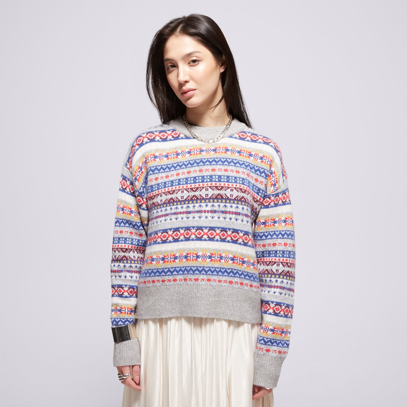 LEVI'S ПУЛОВЕР INES SWEATER MULTI-COLOR 0037v-0003 цвят многоцветен