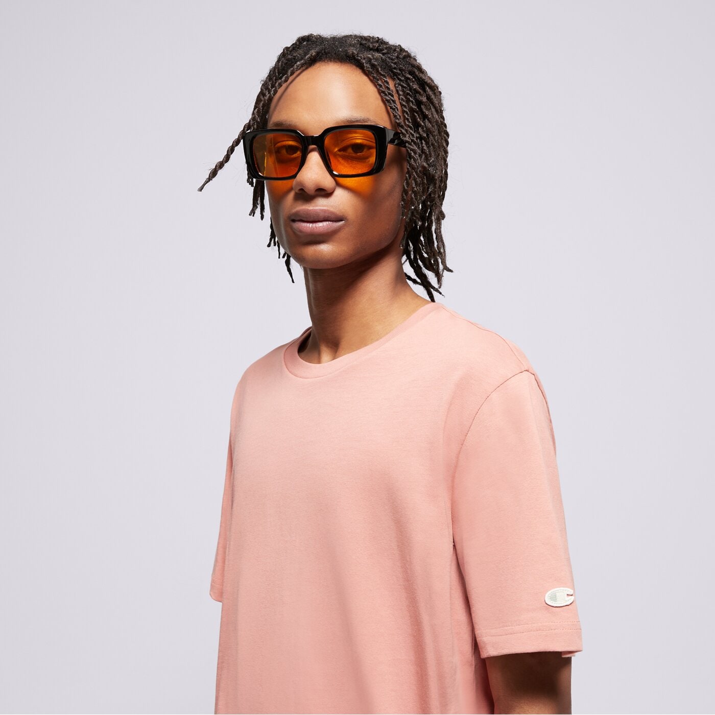 Мъжка тениска CHAMPION ТЕНИСКА SS TEE 220425 ps199 цвят оранжев