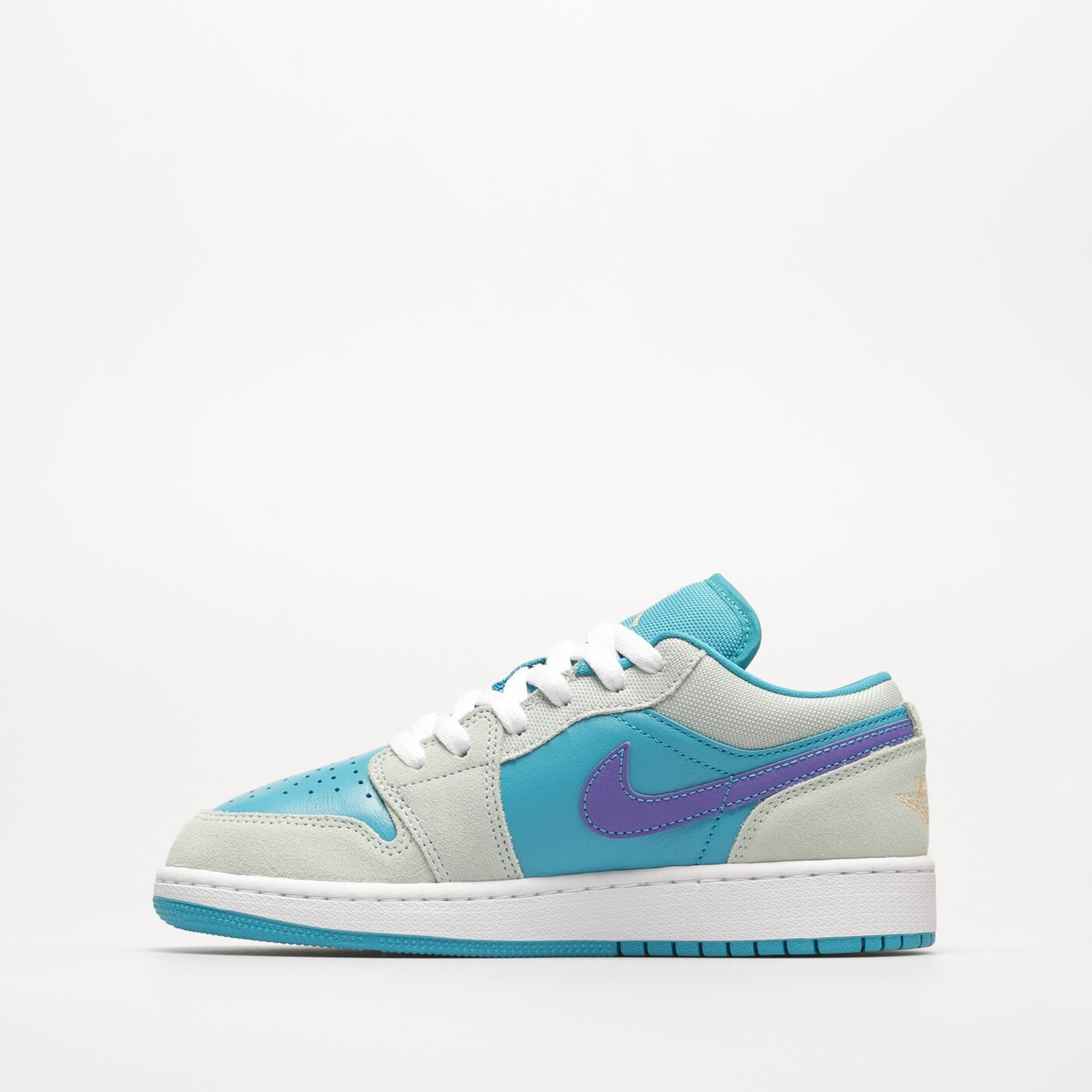 Детски маратонки AIR JORDAN 1 LOW SE dx4374-300 цвят зелен