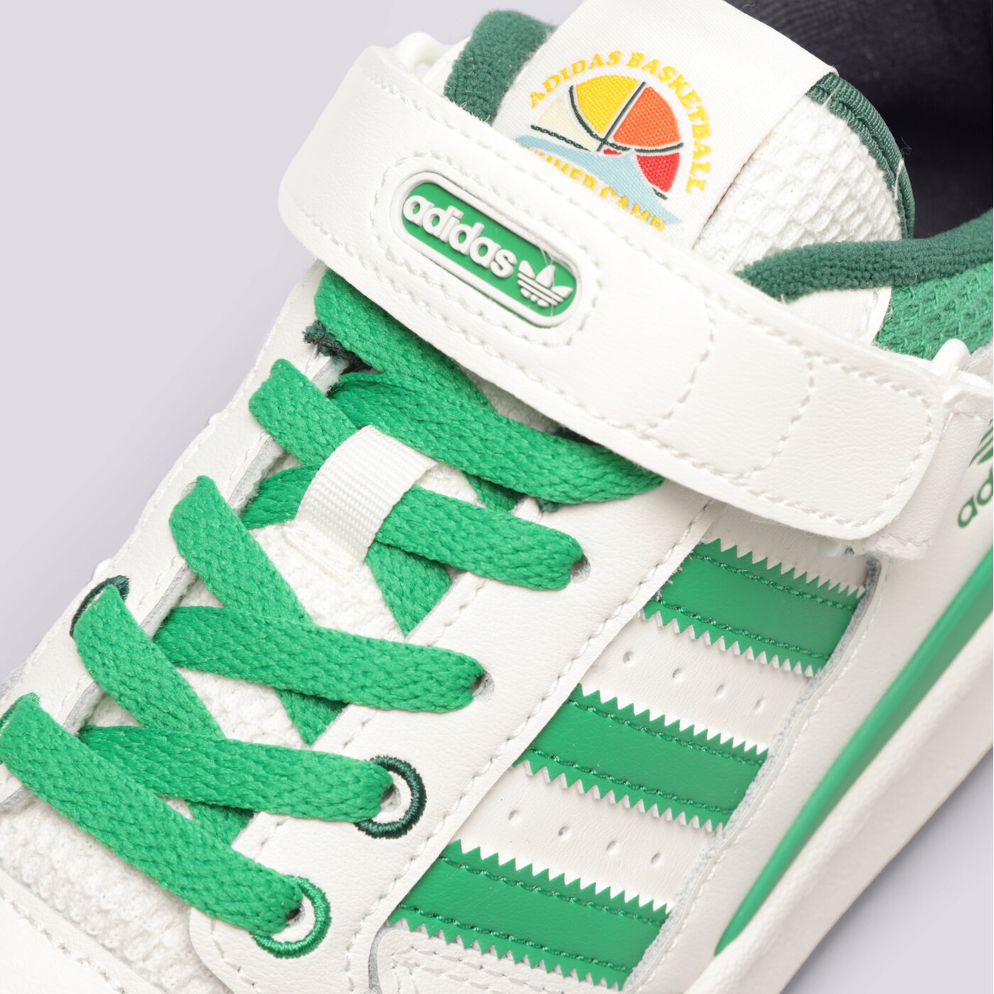 Детски маратонки ADIDAS FORUM LOW J if2680 цвят бял