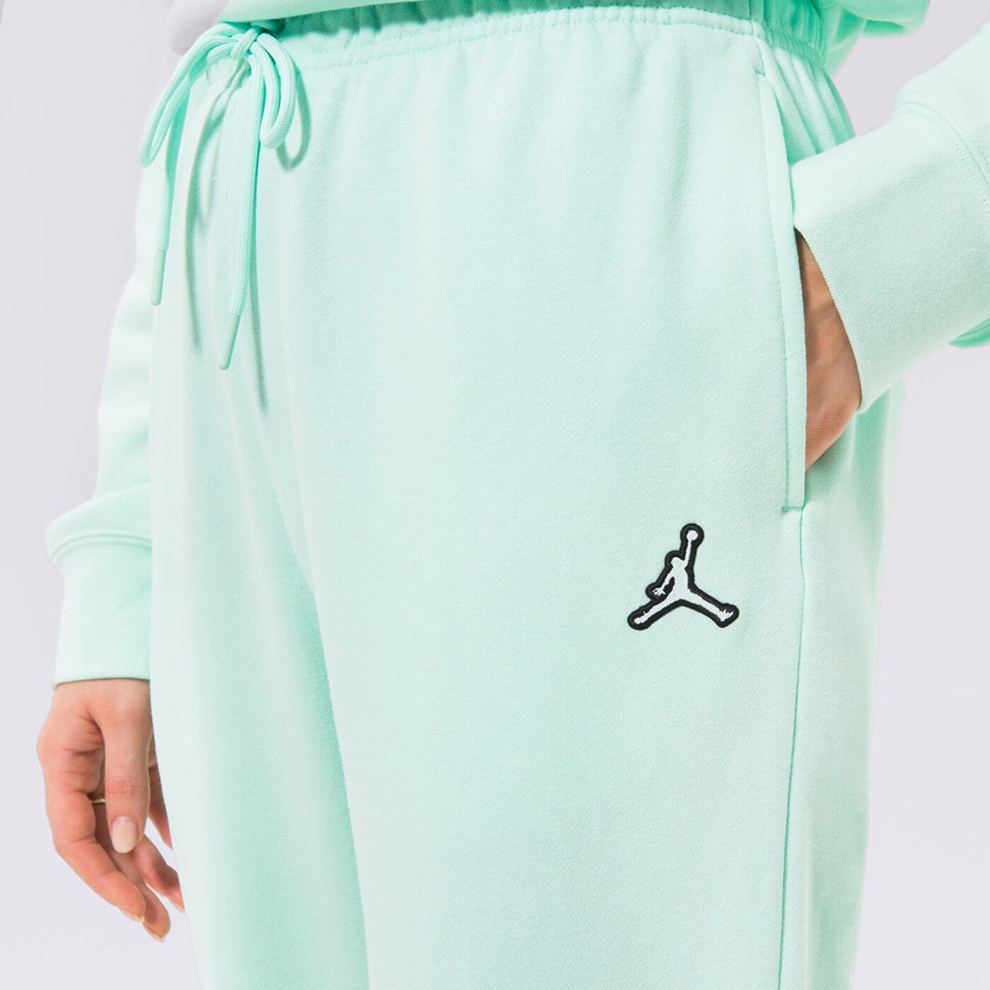 Дамски панталони JORDAN ПАНТАЛОНИ ESSENTIAL JOGGERS dn4575-379 цвят мента