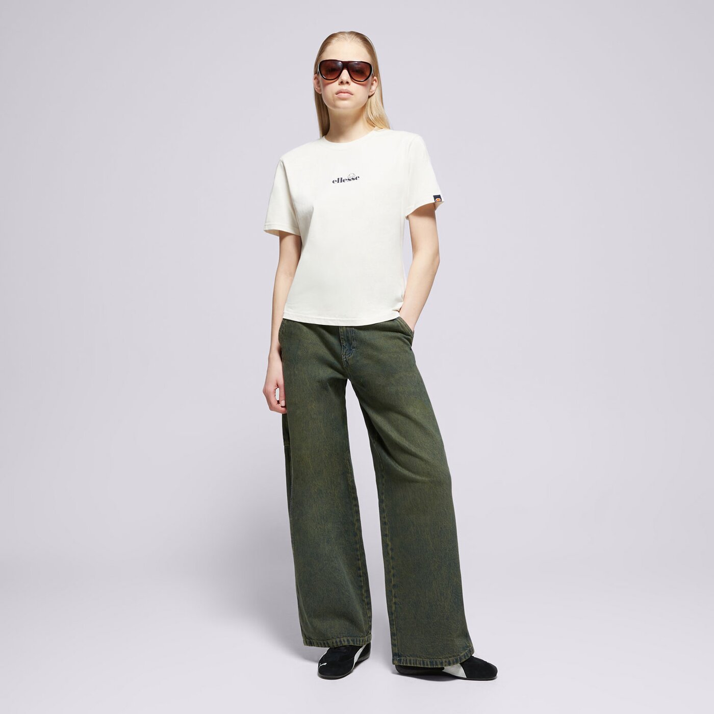 Дамска тениска ELLESSE ТЕНИСКА SVETTA TEE OFF WHT sgz16453904 цвят бежов