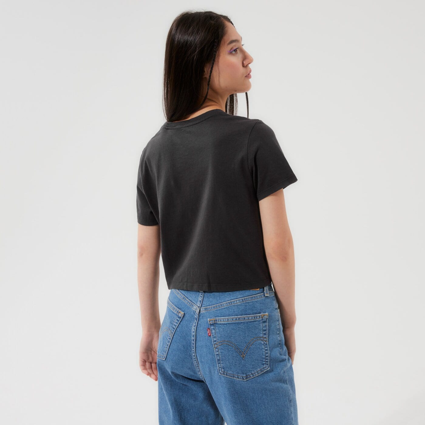 Дамска тениска LEVI'S ТЕНИСКА THE PERFECT TEE 17369-1506 цвят черен