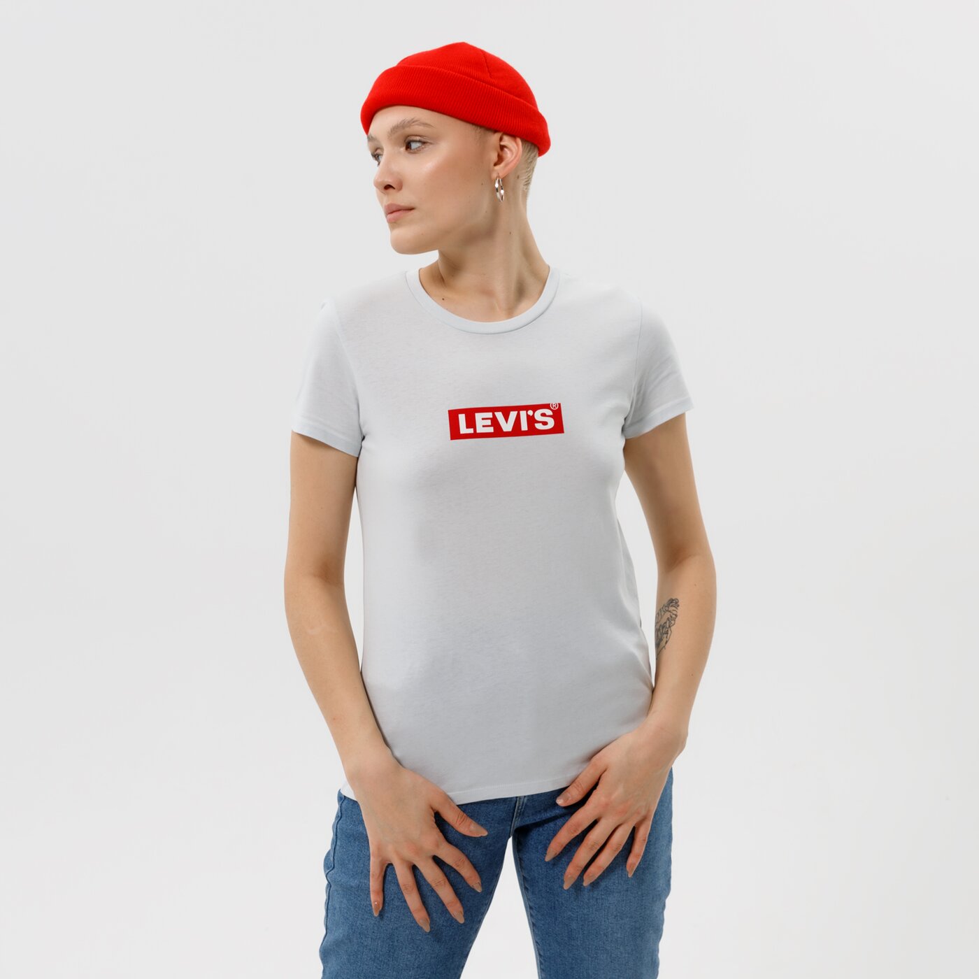Дамска тениска LEVI'S ТЕНИСКА WT-GRAPHIC TEES a2086-0021 цвят син