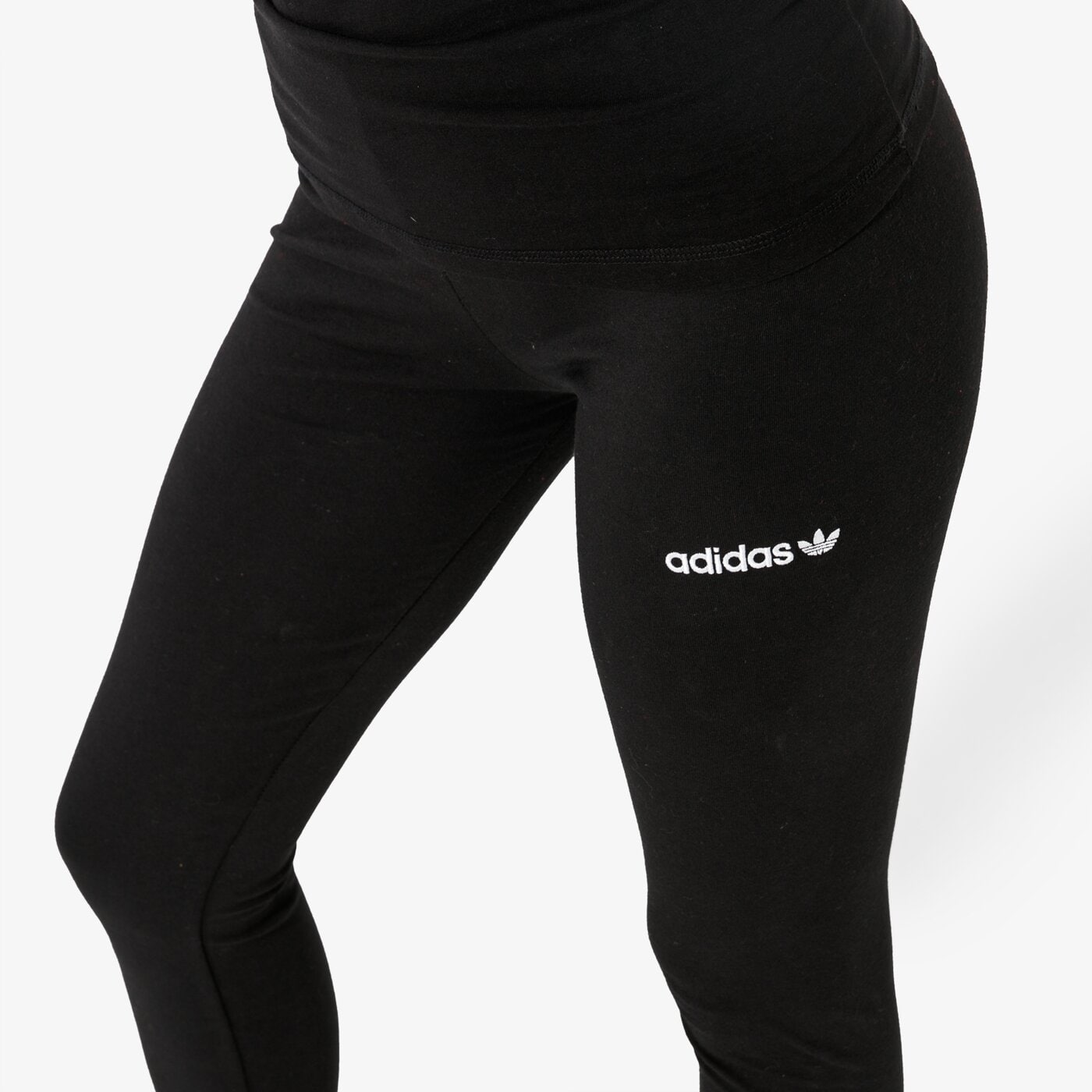 Дамски панталони ADIDAS КЛИН TIGHTS (1/1) COEEZE du7196 цвят черен