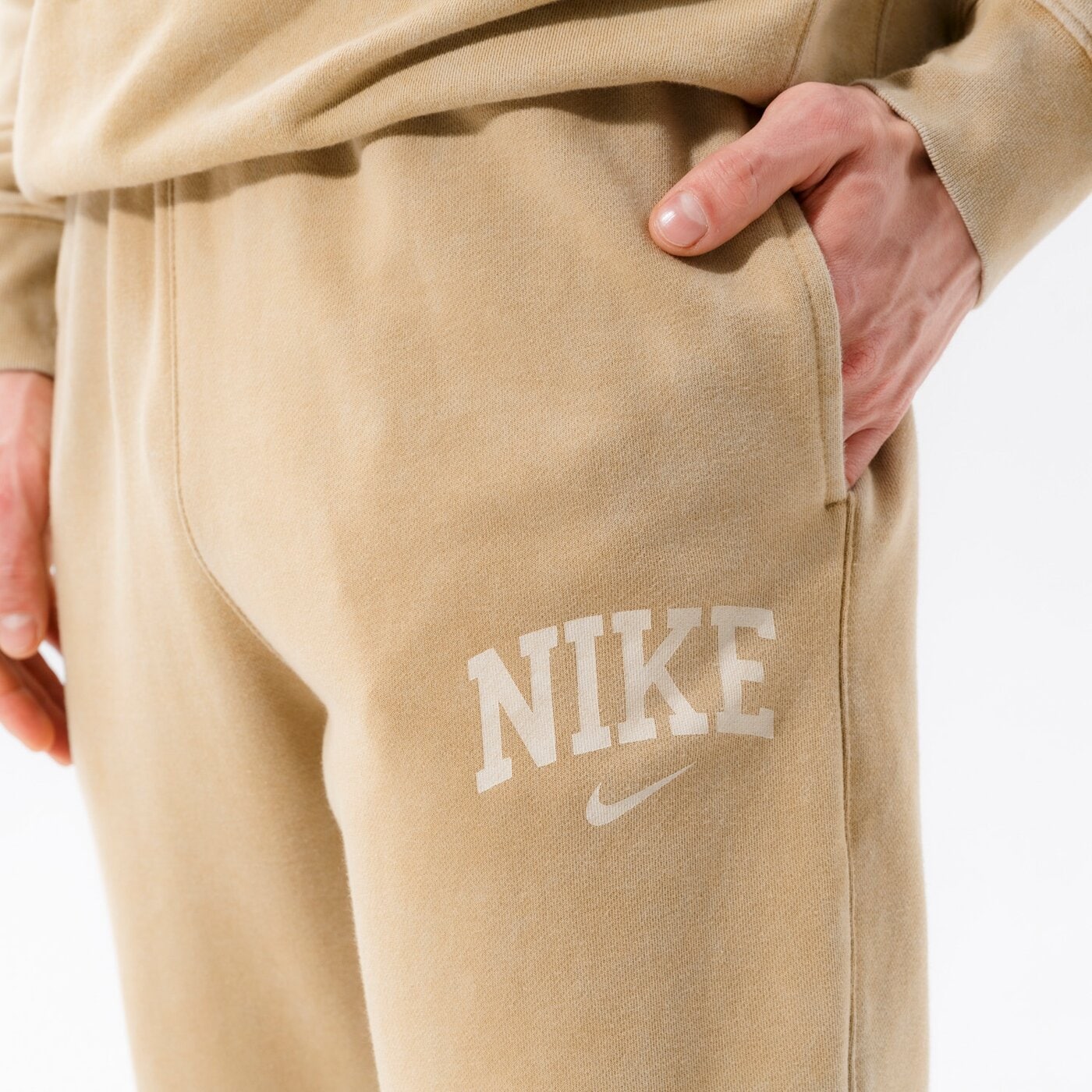 Мъжки панталони NIKE ПАНТАЛОНИ M NSW ARCH FLC JOGGER FT dc0723-297 цвят каки