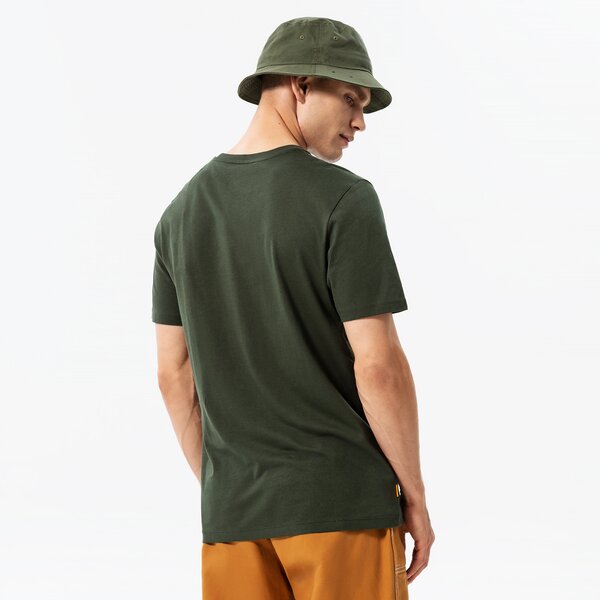 Мъжка тениска TIMBERLAND ТЕНИСКА EPP - SS STACK LOGO PRINT TEE tb0a5zh1bw51 цвят зелен