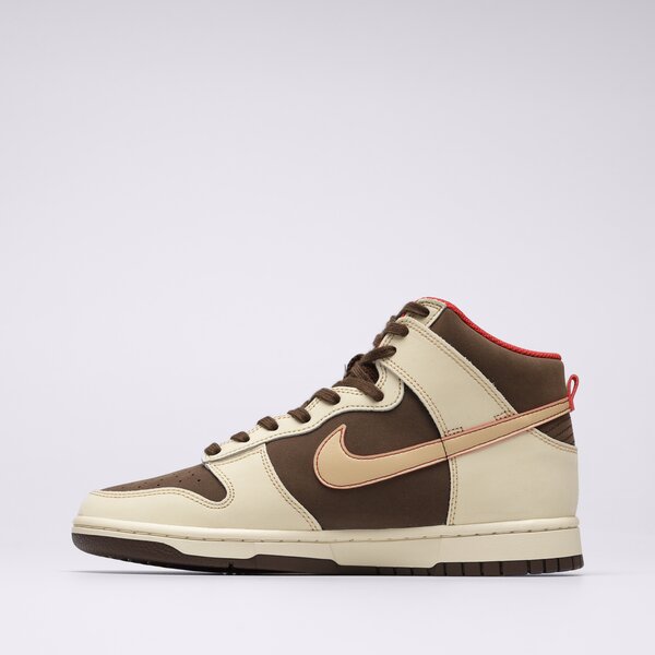 Мъжки маратонки NIKE DUNK HIGH RETRO SE fb8892-200 цвят кафяв