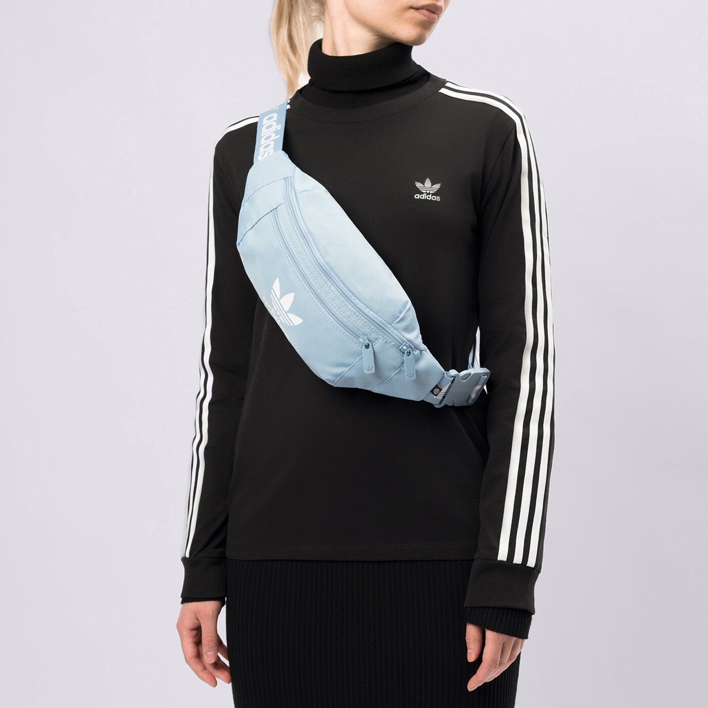 Дамска чанта за кръст ADIDAS ЧАНТА AC WAISTBAG  ic8623 цвят син