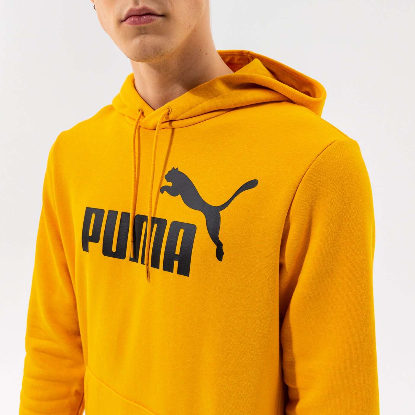 Мъжки суичър PUMA СУИТЧЪР С КАЧУЛКА ESS HEATHER HOODIE FL - MINERAL YELLO 58673937 цвят жълт