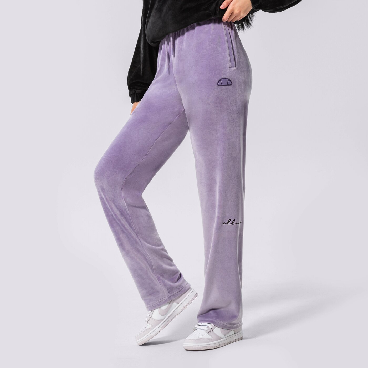 Дамски панталони ELLESSE ПАНТАЛОНИ DIZA TRACK PANT PRPL sgm14166305 цвят виолетов