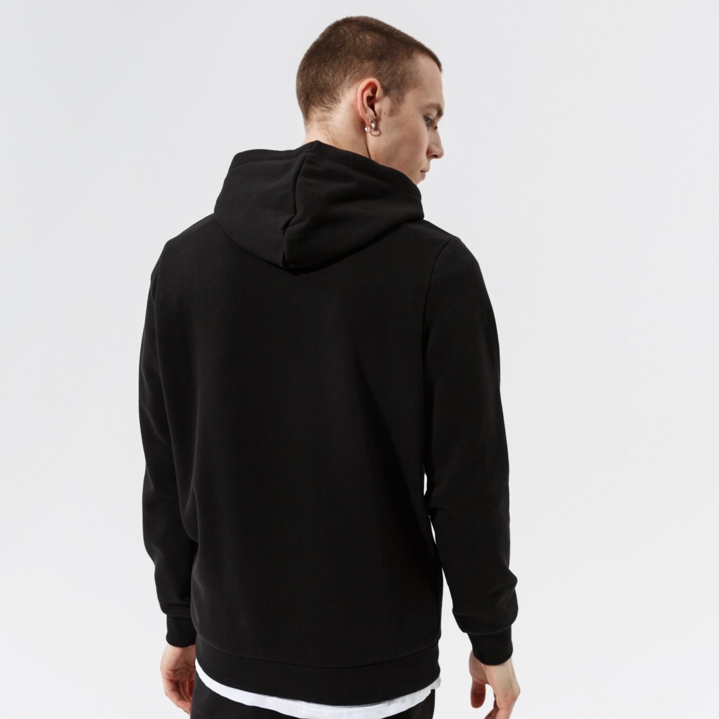 Мъжки суичър PUMA СУИТЧЪР С КАЧУЛКА ESS BIG LOGO HOODIE FL - PUMA BLACK 58668601 цвят черен