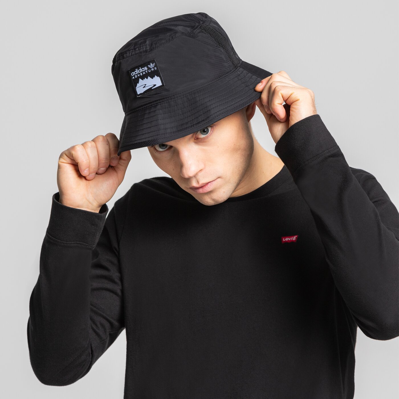  ADIDAS ИДИОТКА ADV BUCKET CAP hd9761 цвят черен