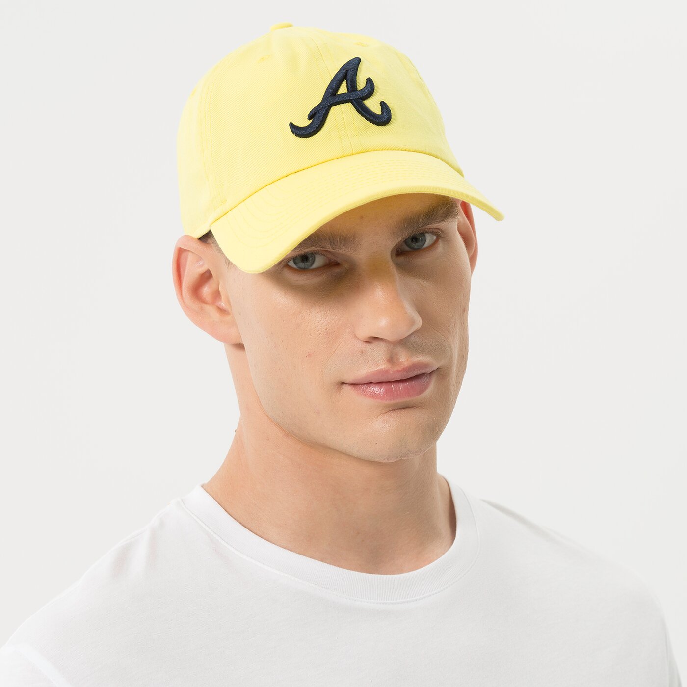 Мъжка шапка с козирка NEW ERA ШАПКА ESSENTIAL CSCL 920 BRAVES 60240628 цвят жълт