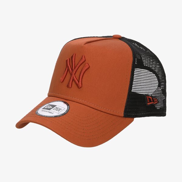 Мъжка шапка с козирка NEW ERA ШАПКА TRUCKER NYY RST NEW YORK YANKEES RSTBLK 12040412 цвят кафяв