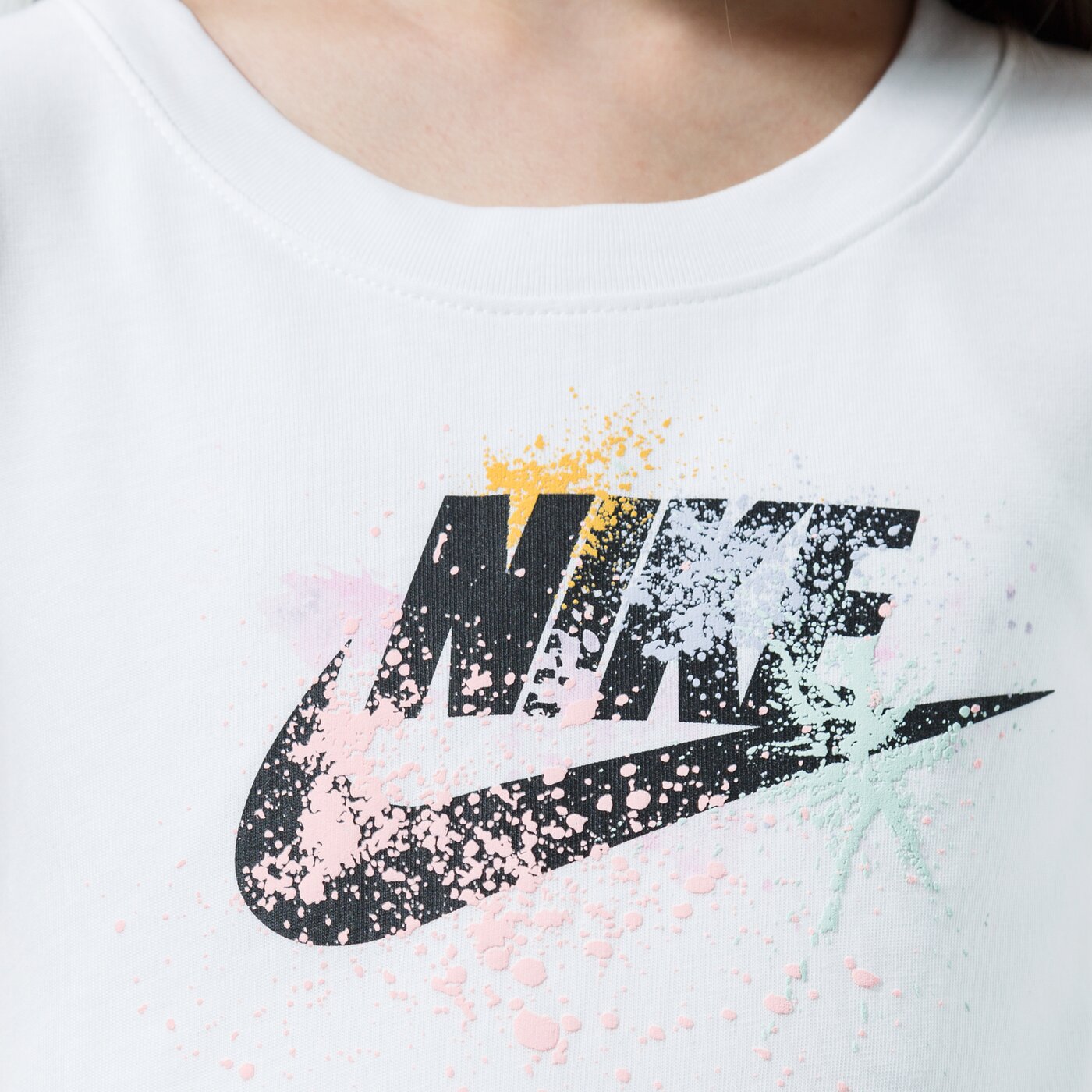 Детска тениска NIKE ТЕНИСКА SPORTSWEAR dh5865-100 цвят бял