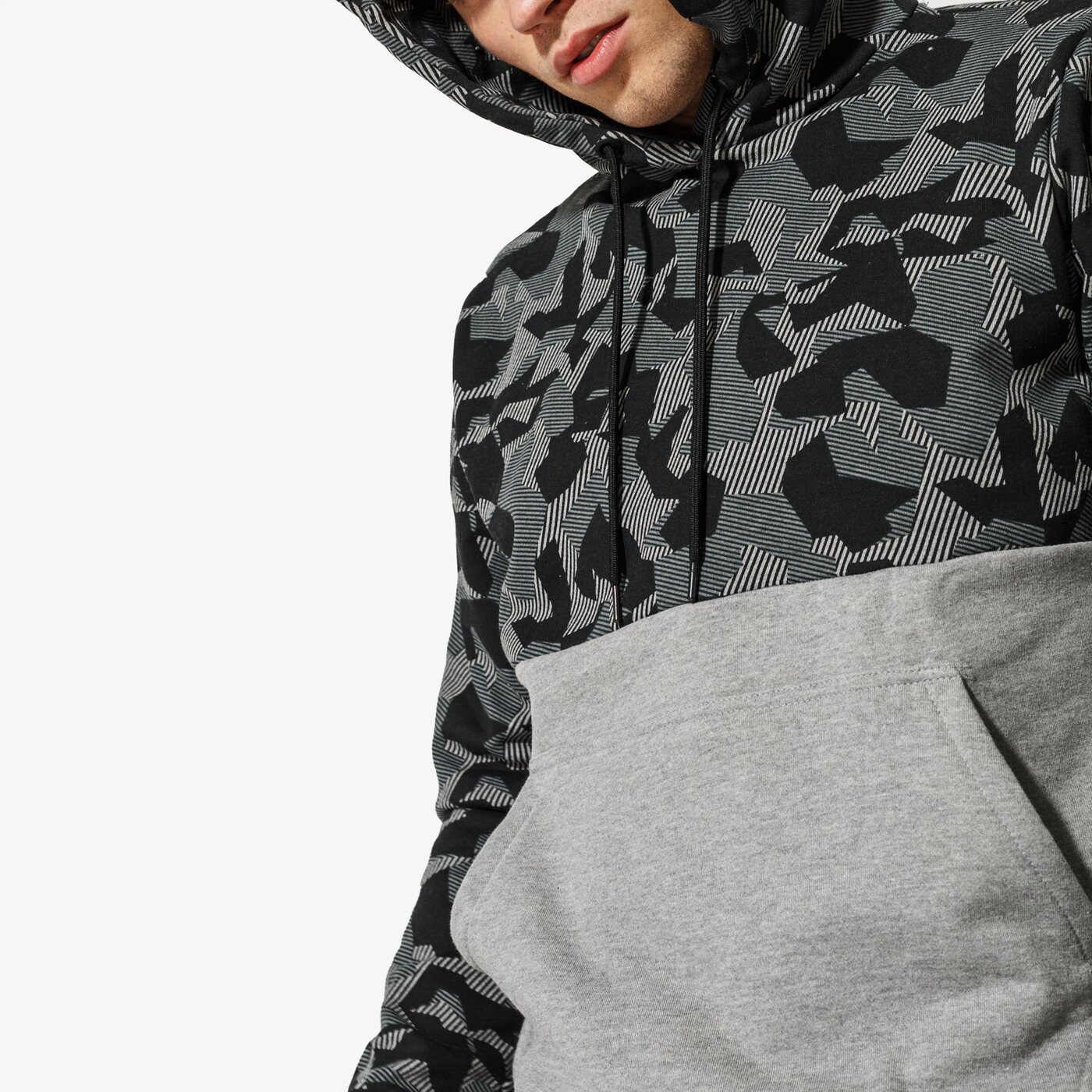 Мъжки суичър CONFRONT СУИТЧЪР MORE cf18blm33001 цвят сив