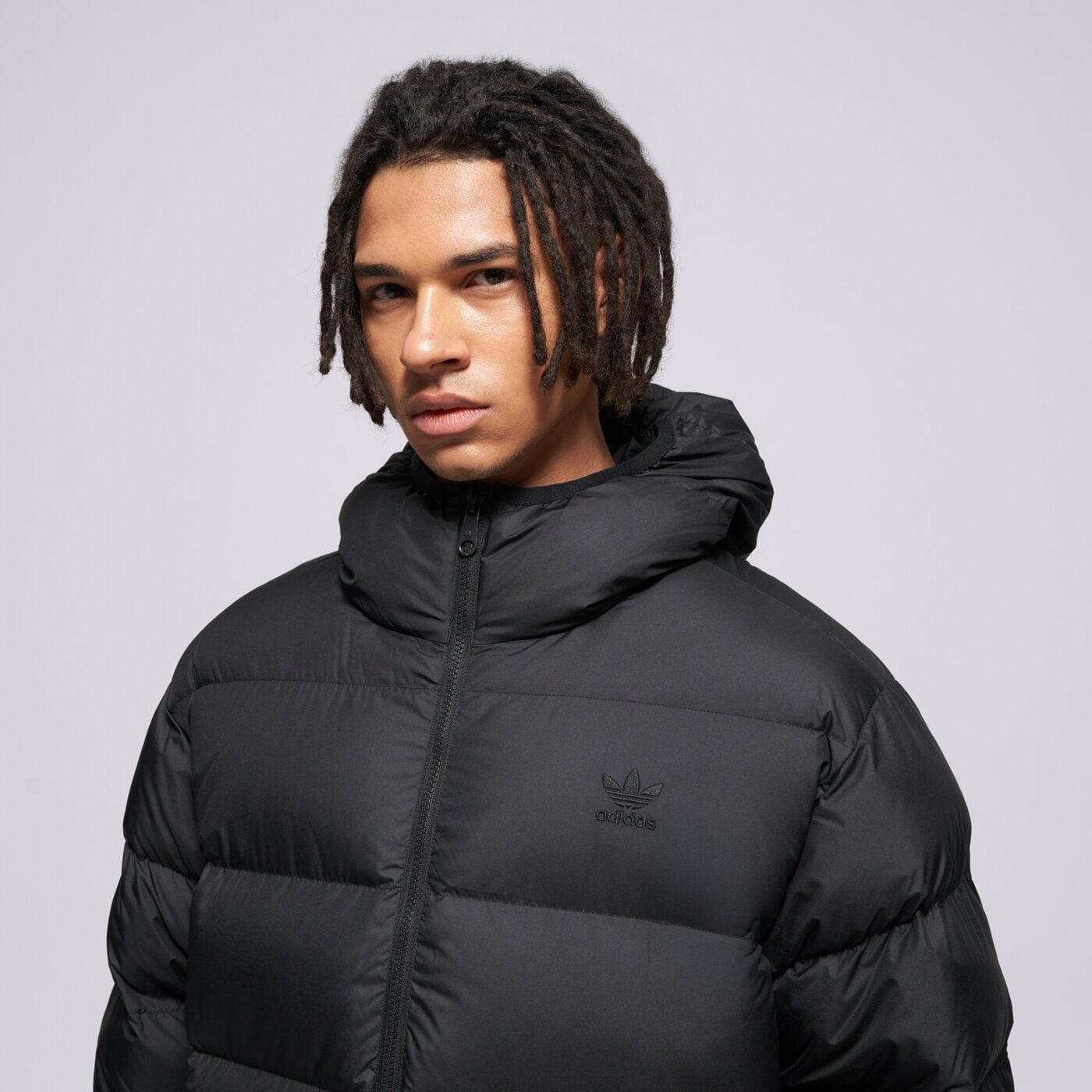 Мъжко зимно яке ADIDAS ЯКЕ ЗИМНО COMMERCIAL PUFF jx4123 цвят черен