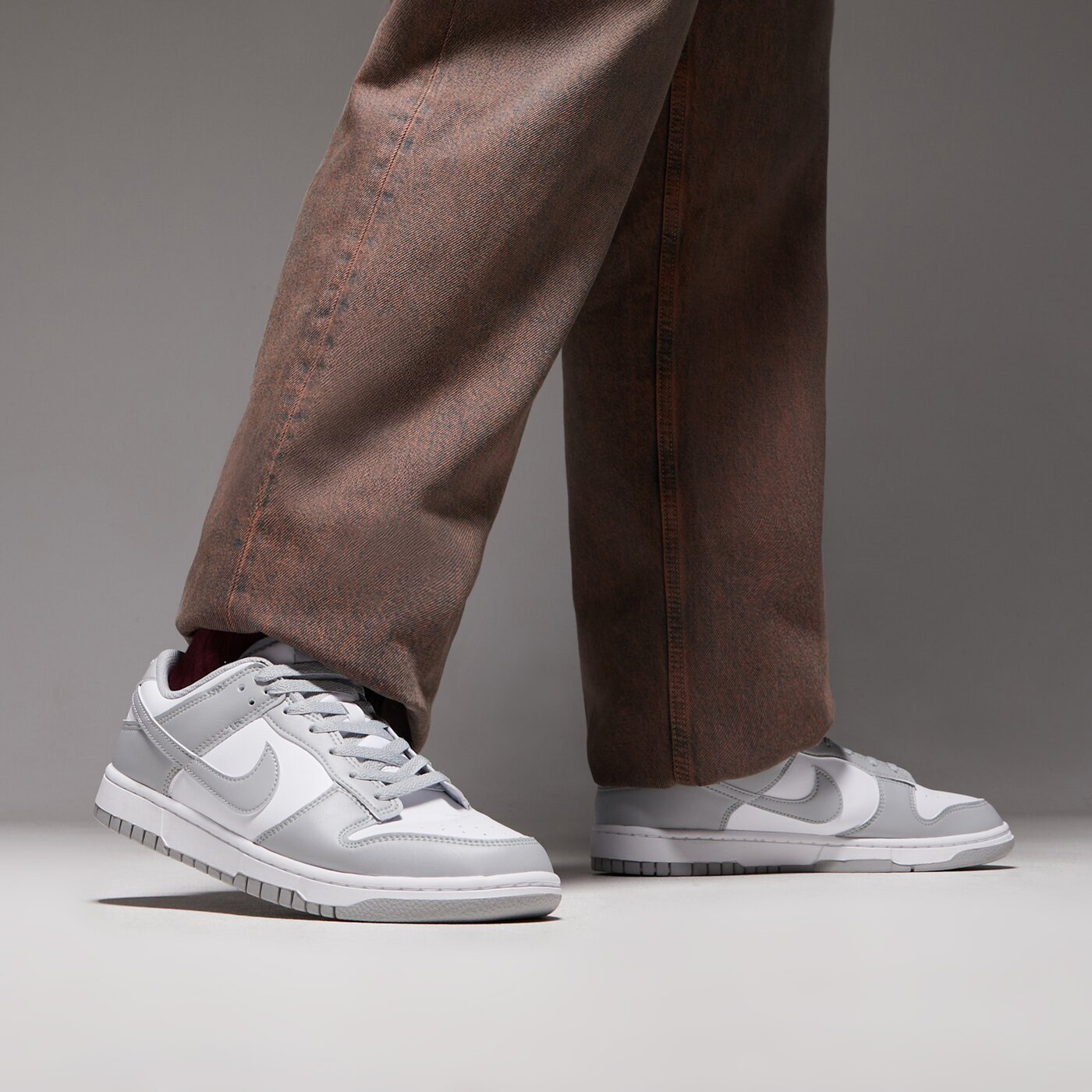 Мъжки маратонки NIKE DUNK LOW RETRO dd1391-103 цвят бял