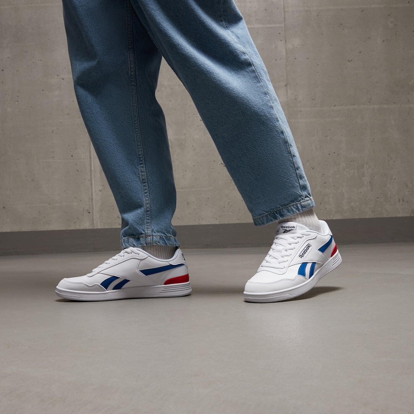 Мъжки маратонки REEBOK COURT ADVANCE CLIP hr1491 цвят бял