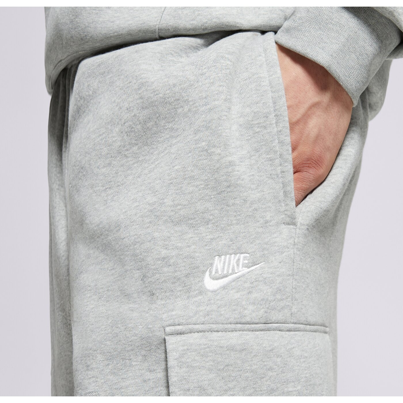 Мъжки къси панталони NIKE ШОРТИ M NK CLUB BB CARGO SHORT fn3525-063 цвят сив