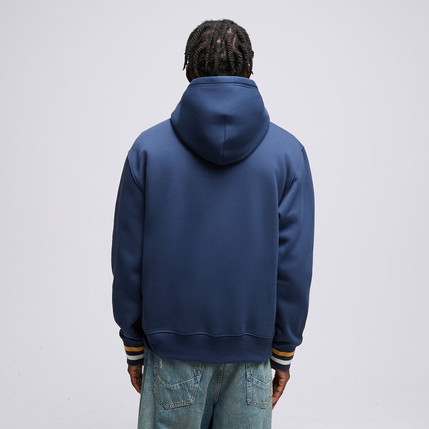 Мъжки суичър CHAMPION СУИТЧЪР С КАЧУЛКА HOODED SWEATSHIRT 219174bs561 цвят тъмносин