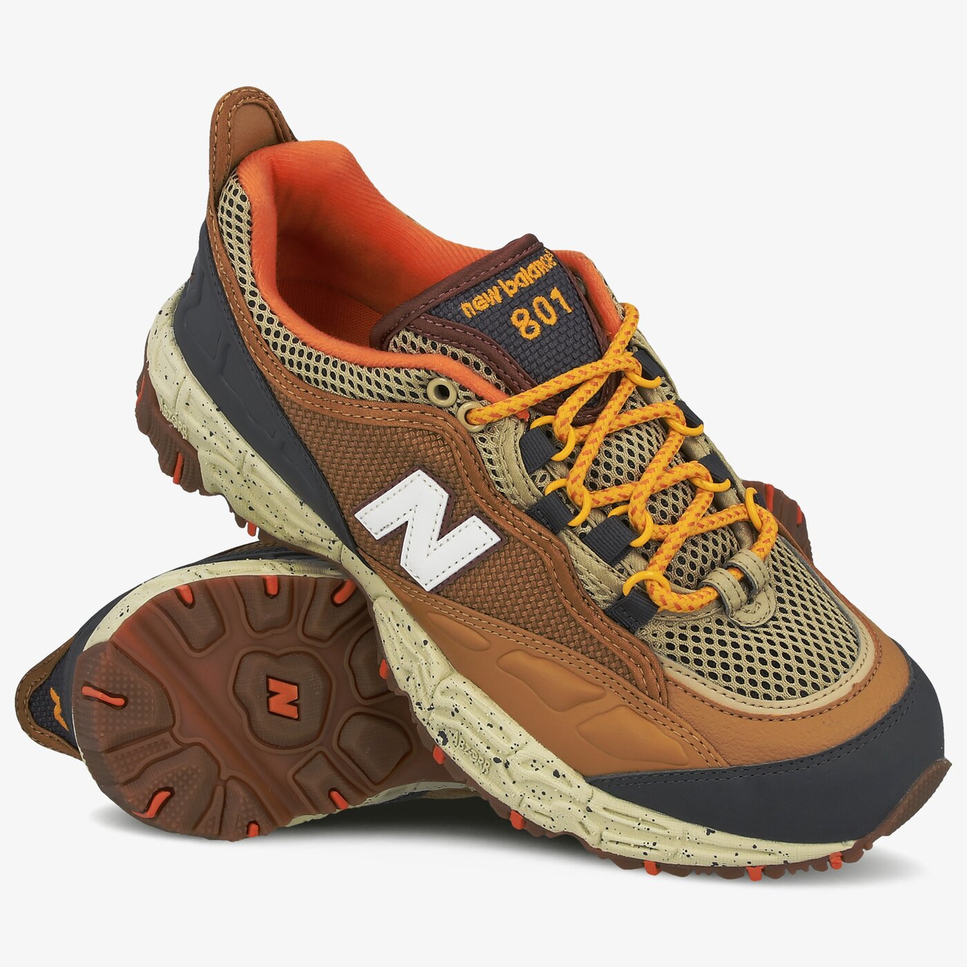 Мъжки маратонки NEW BALANCE ML801NEC ml801nec цвят кафяв