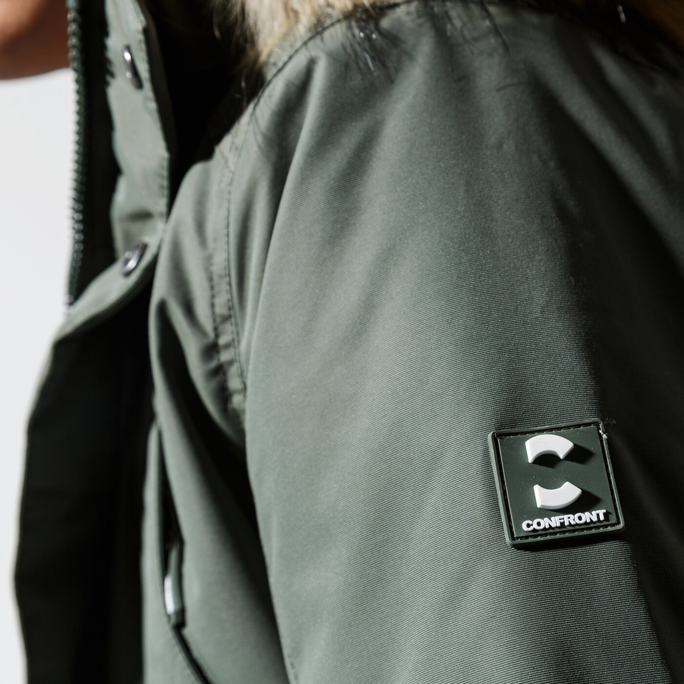 Мъжко зимно яке CONFRONT ЯКЕ HATTARD cfv39kum01001 цвят каки