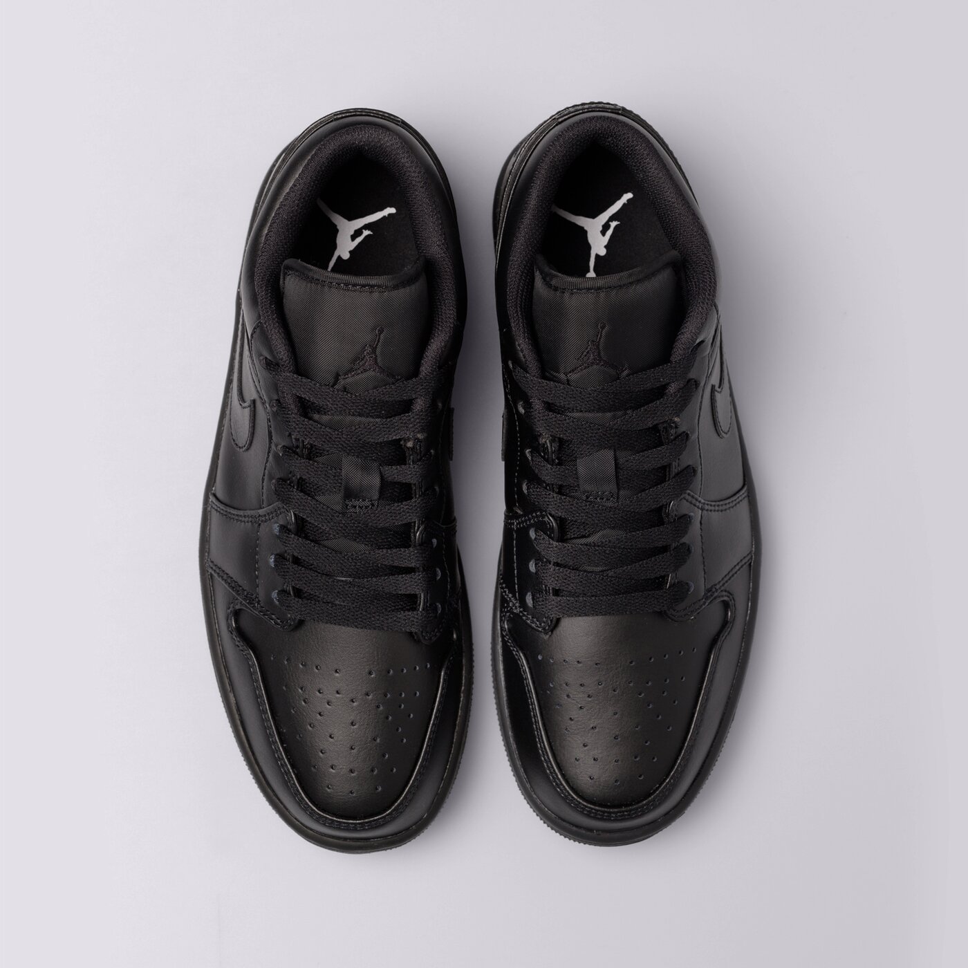 Мъжки маратонки AIR JORDAN 1 LOW  553558-093 цвят черен