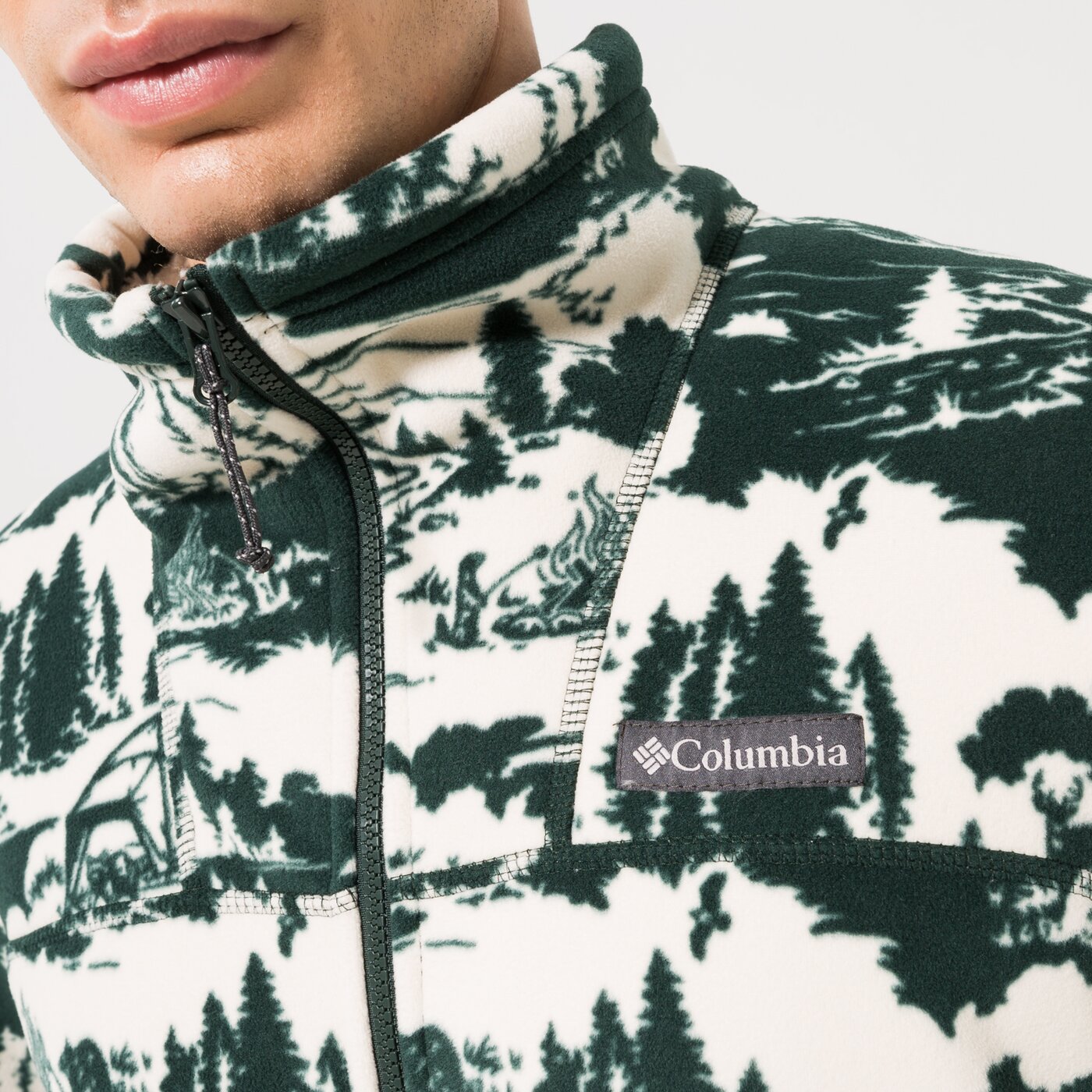 Мъжки суичър COLUMBIA ПОЛАР WINTER PASS™ FULL ZIP 1909123371 цвят многоцветен