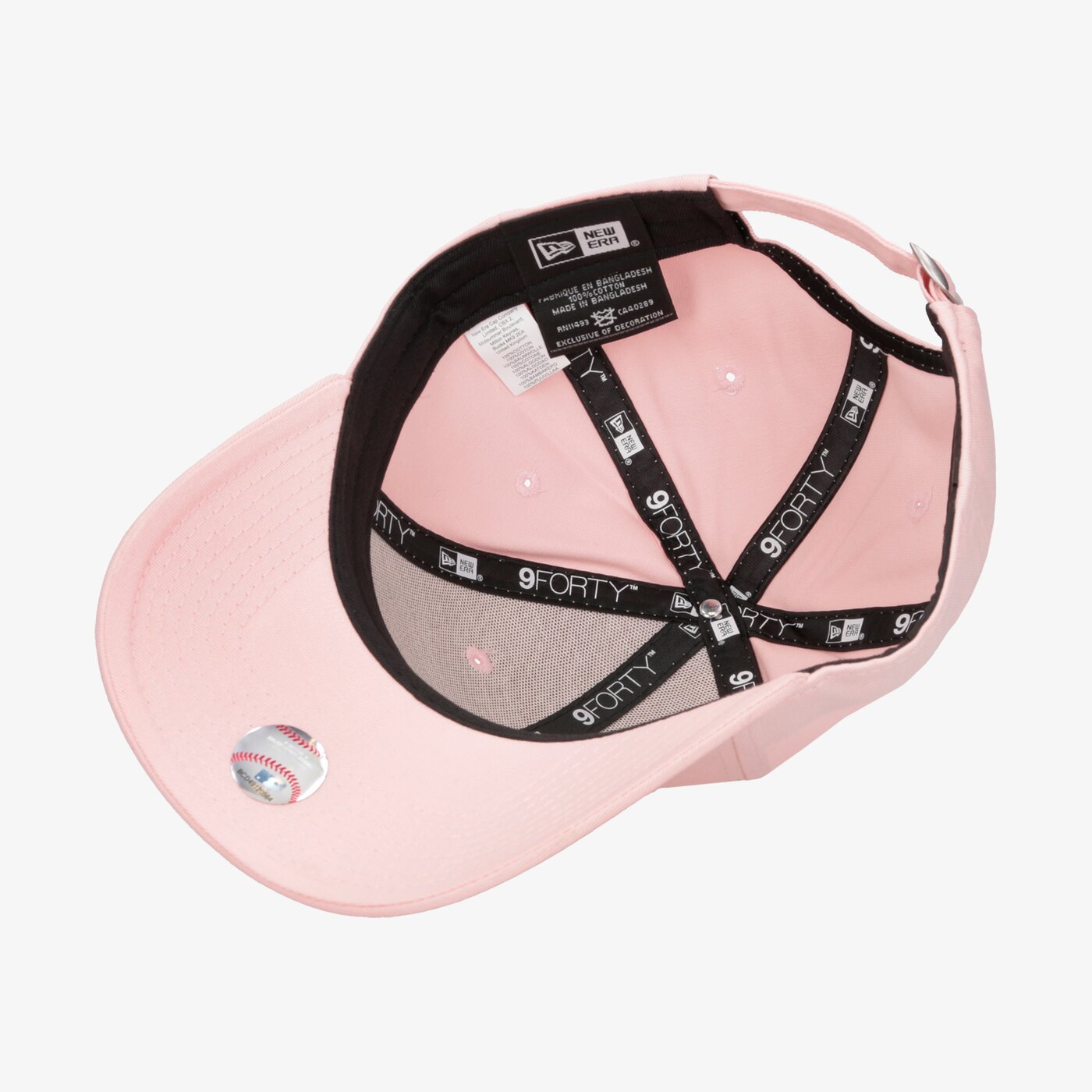 Дамска шапка с козирка NEW ERA ШАПКА WMNS 9FORTY LA DODGERS LOS ANGELES DODGERS 11871478 цвят розов