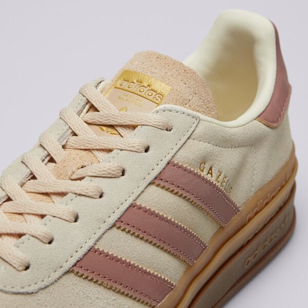 Дамски маратонки ADIDAS GAZELLE BOLD W js3893 цвят бежов