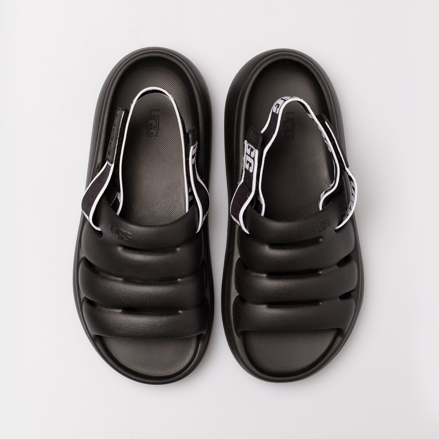 Дамски чехли и сандали UGG SPORT YEAH 1126811-black цвят черен