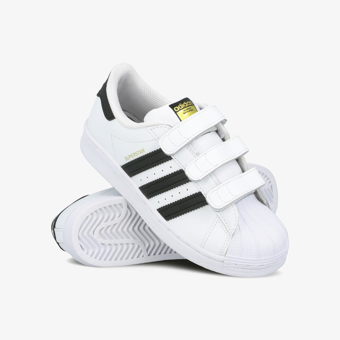 Детски маратонки ADIDAS SUPERSTAR CF C  ef4838 цвят бял