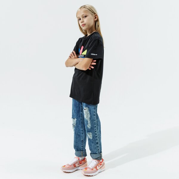 Детска тениска ADIDAS ТЕНИСКА TEE GIRL h32346 цвят черен