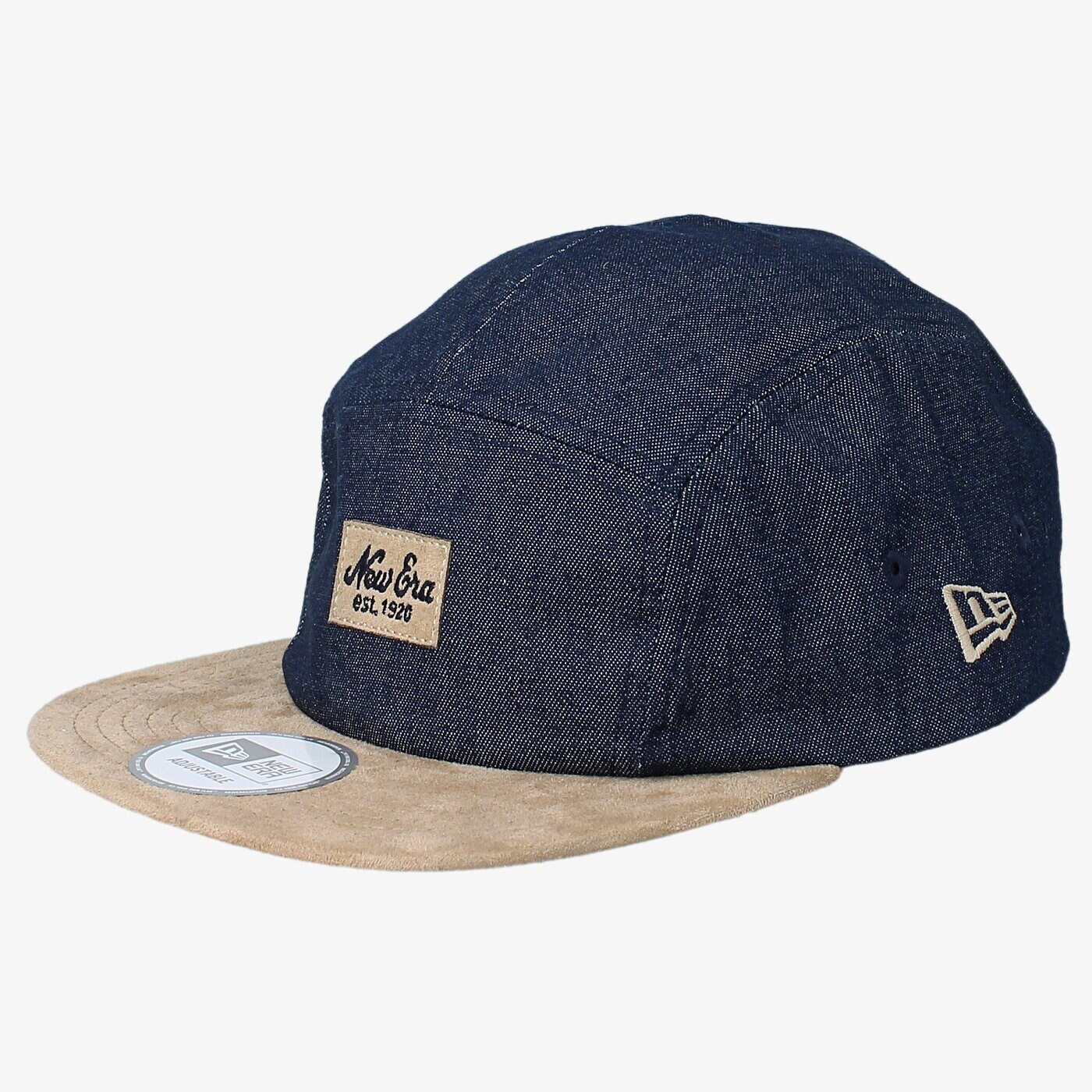 Дамска шапка с козирка NEW ERA ШАПКА PATCH CLASSIC NE NAV/BRN 80258972 цвят тъмносин