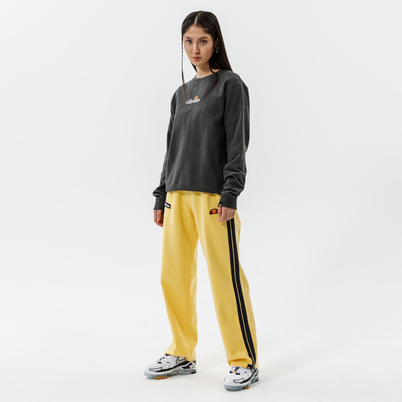 Дамски суичър ELLESSE СУИТЧЪР SAPPAN SWEATSHIRT BLK sgk13149011 цвят черен