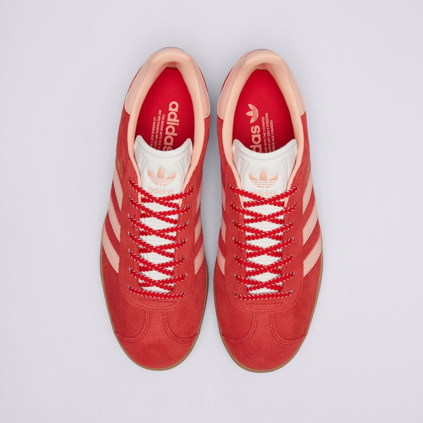 Дамски маратонки ADIDAS GAZELLE W jh7217 цвят червен